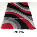 Silk Polyester 300D Shaggy with Design Rug